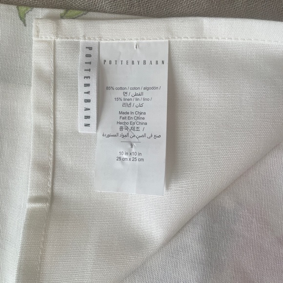 Pottery Barn Floral Bunny Kitchen Towel - Picture 4 of 4